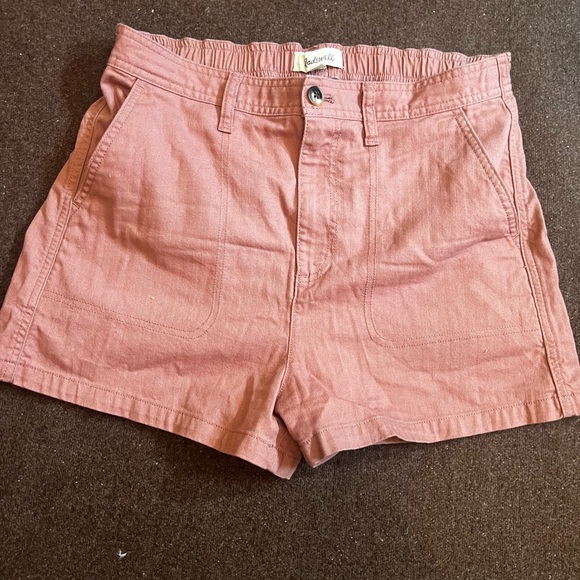 ❌SOLD❌ madewell • camp shorts medium assorted colors granola chic - Picture 6 of 13